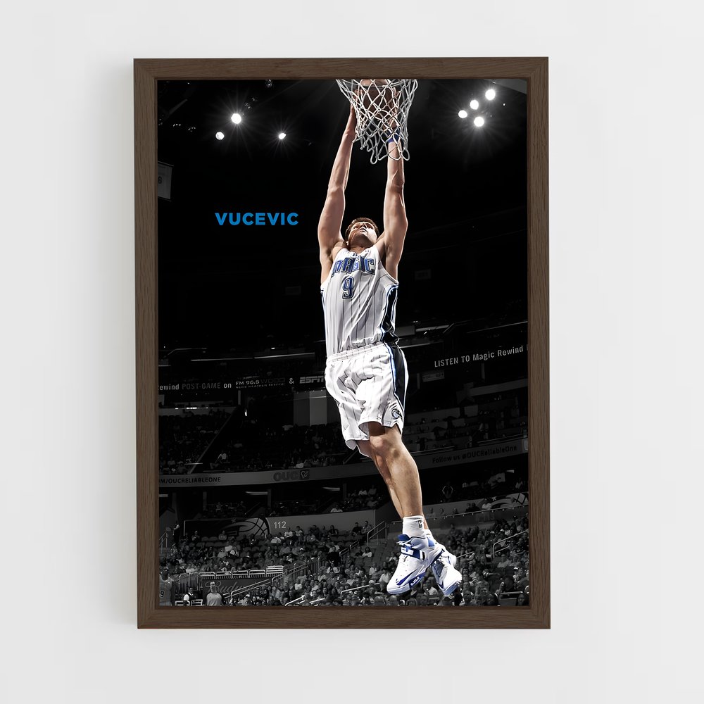 Poster Nikola de vucevic – affiche Basketball (vue 5)
